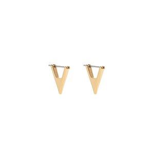 India Hicks Gold Fin Earrings - New